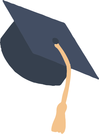 Graduation cap icon