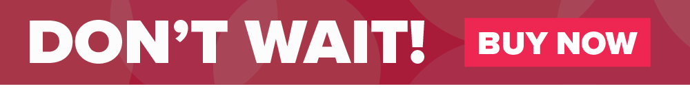 Example of a remarking banner. The banner reads: Don't Wait! Buy Now