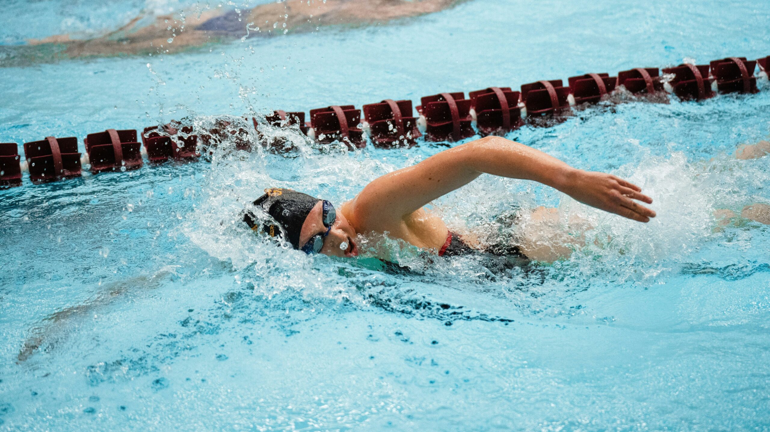 Swimmer in the summer Olympics